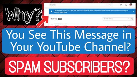 youtube subscribers spam.